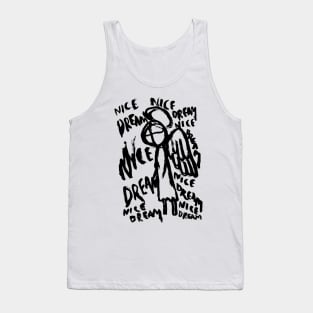 (Nice Dream) Illustrated Lyrics Tank Top